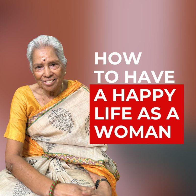 Learn from this 85-year-old woman - how to have a successful and happy marriage, career and life?